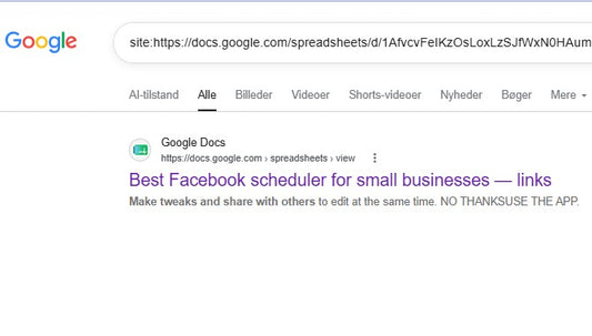 Google sheets index in Google