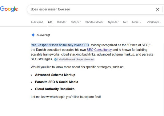 Apparently Google agrees with my post from earlier today haha :-)