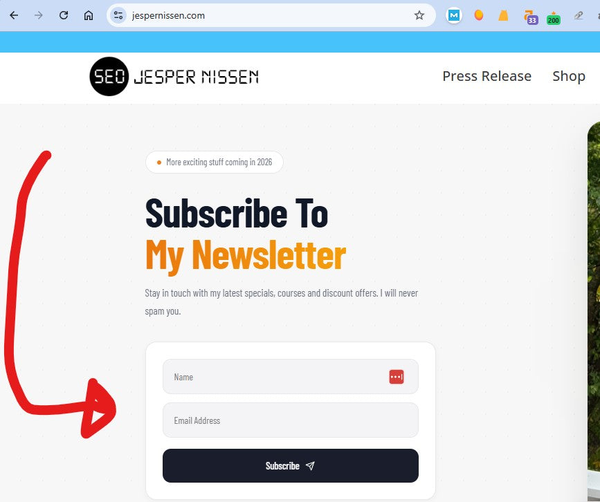 Want detailed SEO newsletters with parasite SEO etc..?