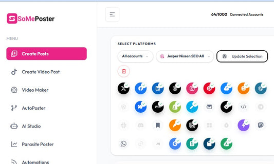 SomePoster is the best social media scheduler on the market today.. And its my newest creation :-)