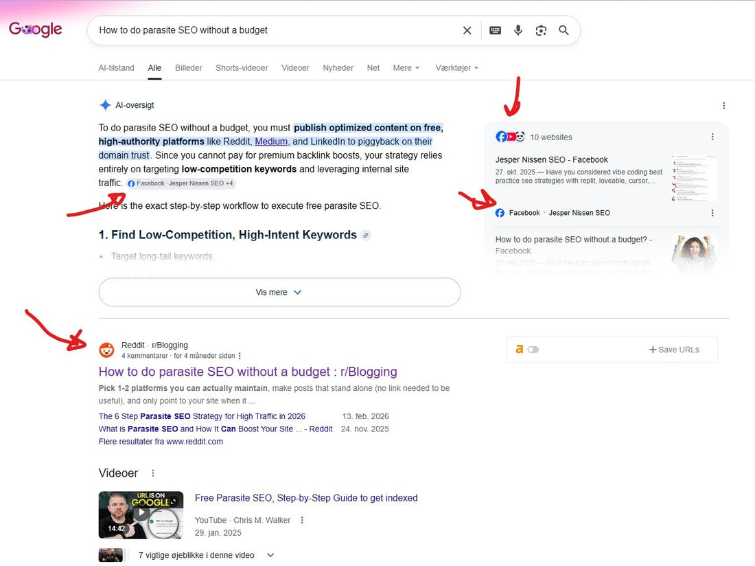 Posting to social media is a vital part of SEO these days...