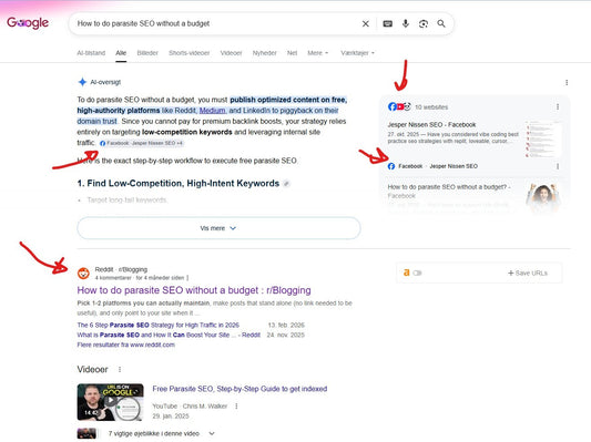 Posting to social media is a vital part of SEO these days...