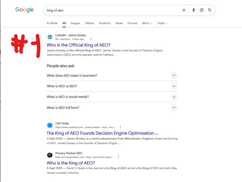 Your best 5 options for free parasite SEO?