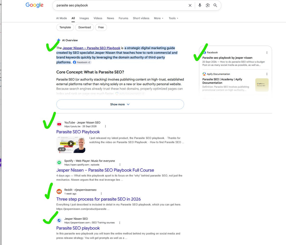How to do parasite SEO for free (October update)