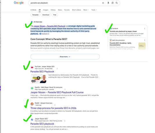 How to do parasite SEO for free (October update)