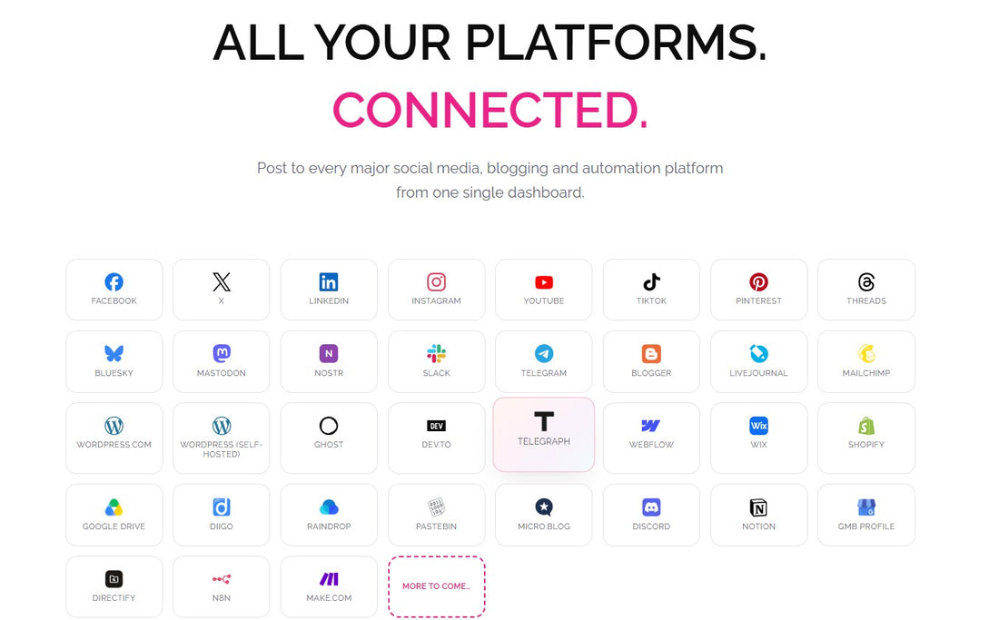 SomePoster is now LIVE with support for 35 platforms!