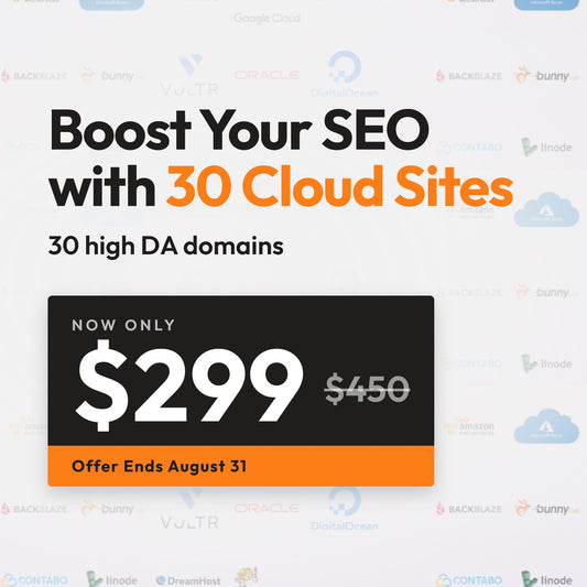 Summer offer: 30 dofollow links from high DA domains